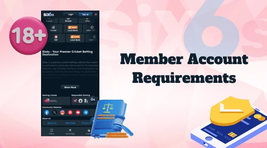 Register Six6s App Member Account Requirements Register Six6s App Member Account Requirements