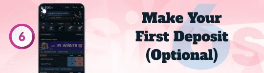 Step 6: Make Your First Deposit (Optional) Step 6: Make Your First Deposit (Optional)